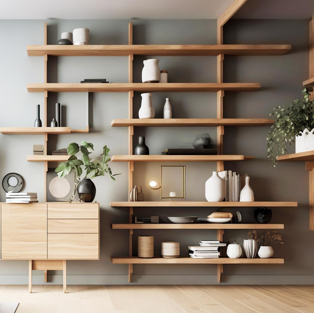 Librerías de madera artesanal en Vilagarcía de Arousa